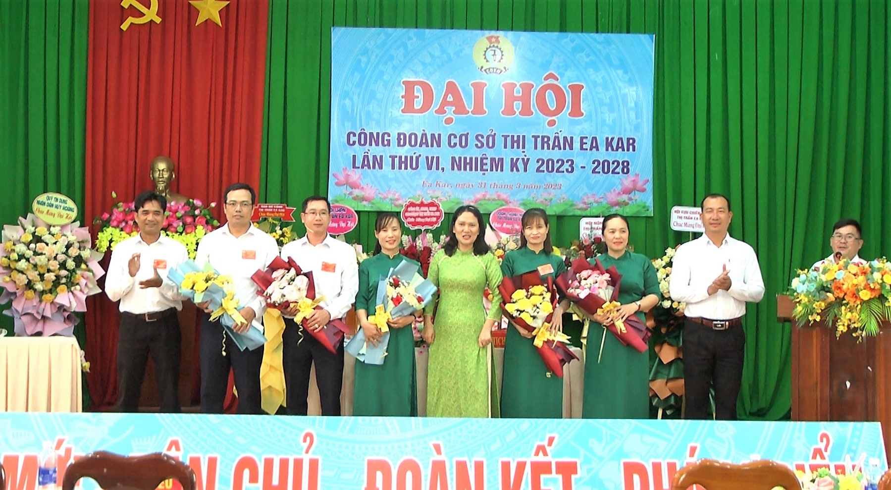Đại hội công đoàn cơ sở thị trấn Ea Kar lần thứ VI, nhiệm kỳ 2023 – 2028